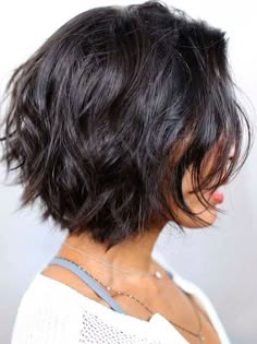 Bob Hairstyles For Thick, Bangs Short, Super Hair, Short Wavy Hair, Trending Hairstyles, Short Hairstyles For Women, Gorgeous Hair