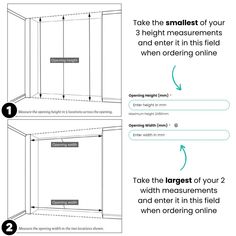 the instructions for how to install an enclosure