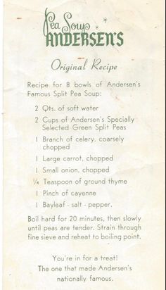 an old recipe book with instructions on how to make it