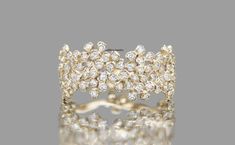 an 18ct yellow gold diamond ring, by van cleef and co ltd