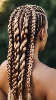 Sophisticated how to do viking braids hairstyles Ideas for Viking Braids 🌟 Braided Styles