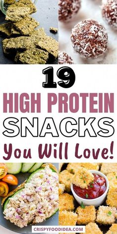 high protein snacks that you will love to eat for breakfast or lunch, and also as an appetizer