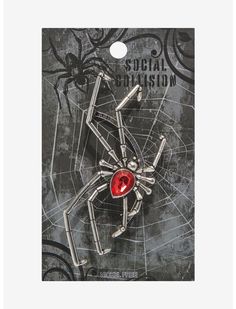 Social Collision Spider Gem Ear Cuff | Hot Topic