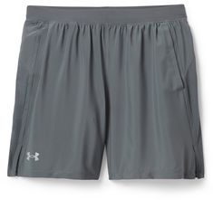 Made with woven fabric that is lightweight and durable  the men's Under Armour Launch Run 7 in. shorts have just the right amount of stretch for comfort on your daily runs or weekend gym sessions. Running Shorts Men, Under Armour Men, Rei Co-op, Man Running, Running Shorts, Woven Fabric, The Man, Mens Shorts, Under Armour