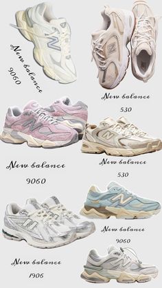 New balance trendy sneakers, new balance 530, new balance 2024 trendy, new balance 9060, new balance 1906, trendy shoes sneakers 2024, pink shoes sneakers Shoe Inspo Sneakers, 9060 New Balance, Stile Blair Waldorf, Pink Nike Shoes, New Balance Outfit