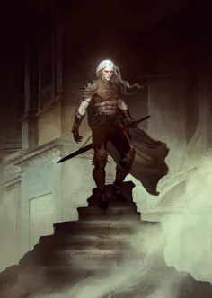 Art by BASTIEN LECOUFFE DEHARME Elric Of Melnibone Art, Elric Of Melniboné, Eternal Champions, Solomon Kane, Working Artist, The White Wolf, Michael Moorcock, D&d Minis, Dark Eldar