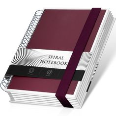 the spiral notebook is open and ready to be used as a note book or journal