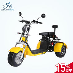 an electric scooter is shown with the price tag for $ 15 off on it