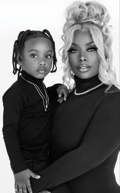 All black mommy and me photoshoot.  Blonde hair. Black family. Boy mom. Mother’s Day shoot