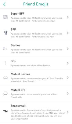 the best friends app on an iphone