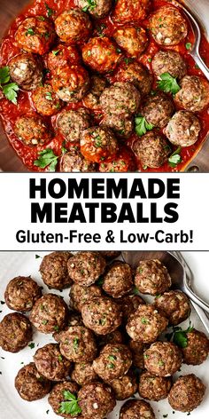 Homemade meatballs (gluten-free) Low Carb Dairy And Gluten Free Recipes, Gluten Free Pork Meatballs, Gf Df Meatballs, Meatballs Recipe Gluten Free, Meal Prep Meatballs Healthy, Gf Meatball Recipes, Low Carb Meatballs Ground Beef, Easy Gluten Free Meatballs, Healthy Meatball Recipe Clean Eating