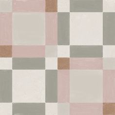 a checkerboard pattern with different shades of pink, grey and white on it