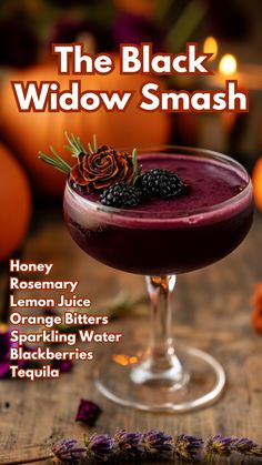 the black widow smash recipe book