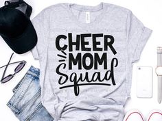 Cheer Mom Svg, Cheerleading Mom, Cheer Svg, Cheer Mom Shirts, Confidence Kids, Cheer Shirts, Smart Parenting, Cheer Mom