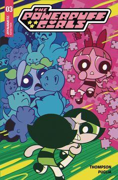 the powerpuff girls comic book cover