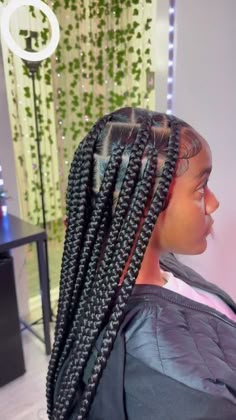 Knotless Braid Ideas, Hairstyles Wigs, Braids Knotless, Goddess Braids Hairstyles