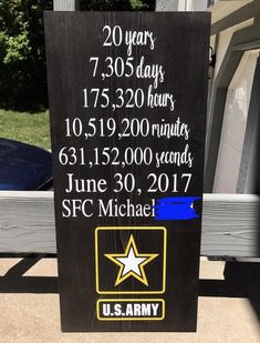 This U.S. Army Retirement Gift Military Retirement Gift is just one of the custom, handmade pieces you'll find in our home décor shops. Army Retirement Ceremony, Army Retirement Centerpieces, Army Retirement Party Ideas For Men, Military Retirement Gift Ideas, Army Retirement Cake