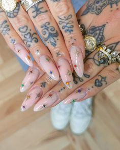 Gem Nails, Dream Nails, Pretty Acrylic Nails, Dope Nails