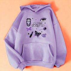 Olivia Rodrigo Art, Guts Art, Olivia Rodrigo Guts, Stylish Hoodies, Hoodie Coat, Fall Sweatshirt, Print Hoodie, Womens Fashion Casual