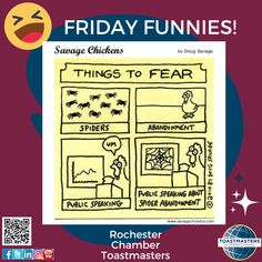 Fear can be a great motivator, but bad speech topics can be scarier #toastmasters Speech Topics, Rochester Mn, Public Speaking, Funny Humor