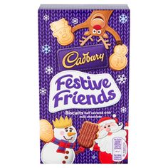 cadbury festive friends chocolate bar