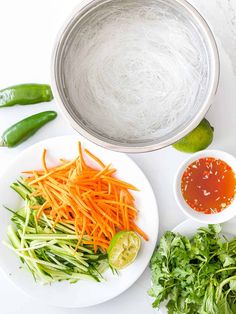 Vermicelli Rice Noodles, Asian Salad Recipe, Asian Noodle Salad, Moussaka Recipe