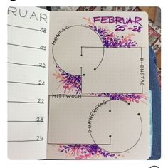 a notebook with some writing on it and an image of a soccer field in the middle