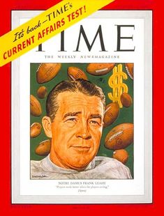 an old time magazine cover with a man's face on it