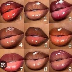 Lip Art Makeup, Brown Skin Makeup, Makeup Help, Lip Combo