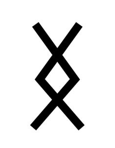 the letter x is made up of two intersecting lines and has black letters on it