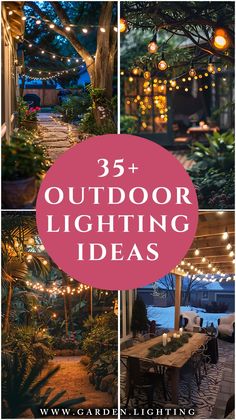 Discover creative outdoor lighting ideas perfect for kids and adults alike! Illuminate your backyard with these easy DIY projects. Festoon Lighting Garden, Gazebo Lighting, Outdoor Lighting Ideas, Front Porch Lighting, Outdoor Pool Area, Diy Outdoor Lighting, Pergola Lighting, Solar Fountain, Apartment Decoration