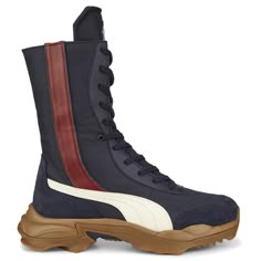 Nike Boots Mens, Retro Colour Palette, Puma Boots, Boots Mid Calf, Nike Boots, Air Shoes, Formal Loafers, Puma X, Puma Mens