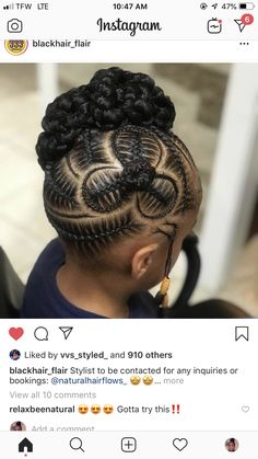 Kid Hair, Lil Girl Hairstyles, Children Hair, African Hair Braiding Styles, Girls Natural Hairstyles, Cool Braids, Girls Hairstyles Braids, Natural Hair Styles Easy