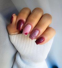 Mama Nails, Mani Inspiration, Berry Nails, Reflective Nails, November Nails, Fall Gel Nails, Work Nails, Dipped Nails, Short Acrylic Nails