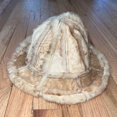 Sheepskin Bucket Hat Gently Used In Good Condition Bucket Hat, Women Accessories, Cream, Hats, Women Shopping, Color