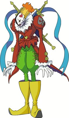 an image of a cartoon character dressed in costume