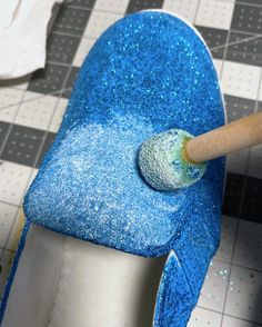 How To Glitter Shoes Diy, How To Make Glitter Shoes, Mardi Gras Shoes Diy, Diy Sparkle Boots, How To Glitter Shoes, Diy Glitter Boots, Sequin Shoes Diy, Modge Podge Shoes, Glitter Shoes Diy