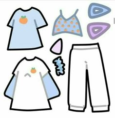 the paper doll is made to look like clothes