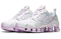 Nike Womens WMNS Shox TL Nova White Barely Grape CV3019-100 Nike Shox Tl, Streamer Dr, Air Max 180, Kd Shoes, Shoe Inspo, Futuristic Fashion, Nike Shox, Aesthetic Shoes, Shoe Store