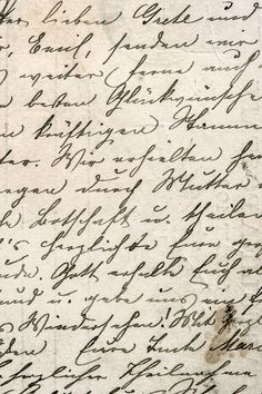 an old handwritten letter with cursive writing