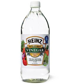 a bottle of heinz bottled wine vinegar