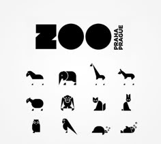 an image of animals that are in the shape of zoos and other things to see