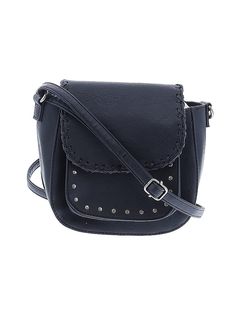 Unbranded Crossbody Bag Size: One Size Bags - used. No Fabric Content, Solid | Crossbody Bag: Black Solid Bags Black Crossbody Bag, Crossbody Bag Black, Black Crossbody, Black Cross Body Bag, Black Solid, Crossbody Bag, Women Handbags, Bag Lady, Handbags