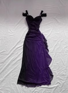 Purple Gown Elegant, Prom Dress Purple, Long Party Dress, A Line Prom Dress, Prom Dress Inspo, Prom 2024, Prom Dress Ideas, Chiffon Evening Dresses, Prom Inspo