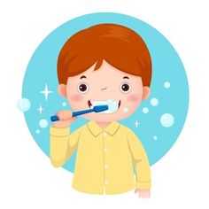 Teeth Clipart, Daily Routine Activities, Teeth Clip, Sikat Gigi, Kids Vector