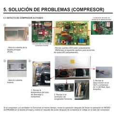 the instructions for an electronic device are shown in this page, with pictures and text on it