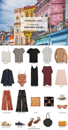 an image of different types of clothing and accessories