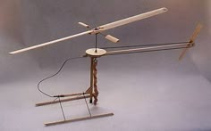 a metal object with two antennas attached to it