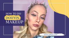 How to do Douyin Makeup Step by Step Tutorial YouTube Douyin Hairstyles, Makeup Placement, Eyeshadow Looks Step By Step, Makeup Douyin, Eyeshadow For Blue Eyes, Douyin Makeup, Makeup Tutorial Step By Step, Fashion Hairstyles, Hooded Eye Makeup