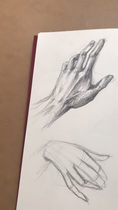 a drawing of two hands holding each other